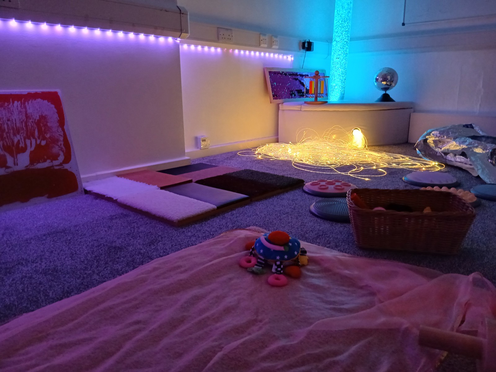 Chances Hub Sensory Room Booking block mentored by Chances Family Hub , Carlisle - Morton