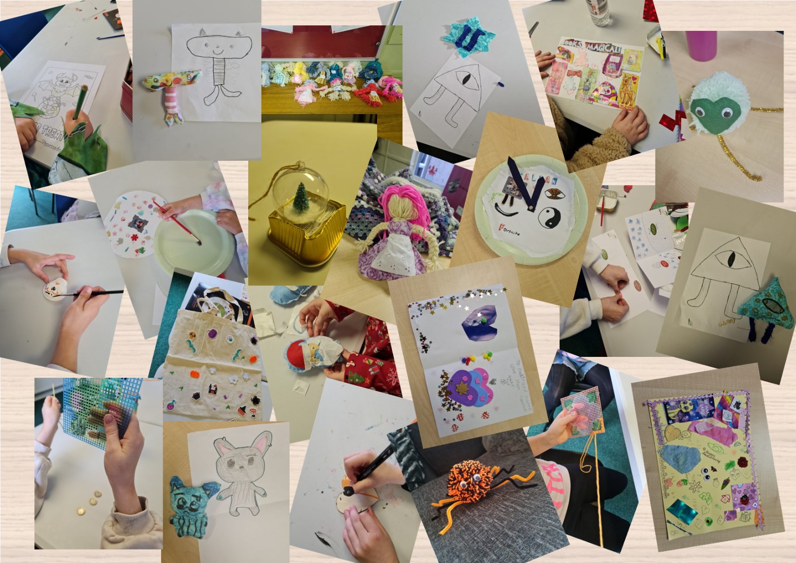 A New Hope - Crafty Kids HAF block mentored by A New Hope, Cumbria C.I.C