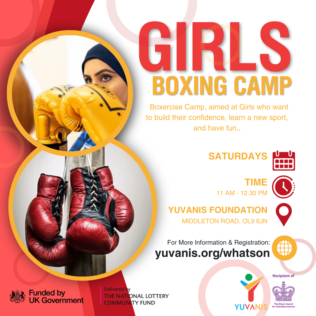 Girl's Boxing - Oldham block mentored by Yuvanis Foundation
