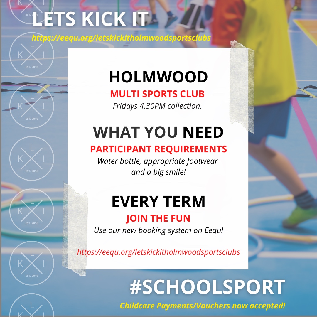 Multi Sports at Holmwood block mentored by LETS KICK IT