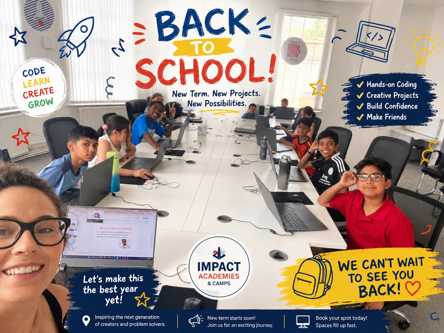 Autumn Coding Camp block mentored by Impact A&C Leicester