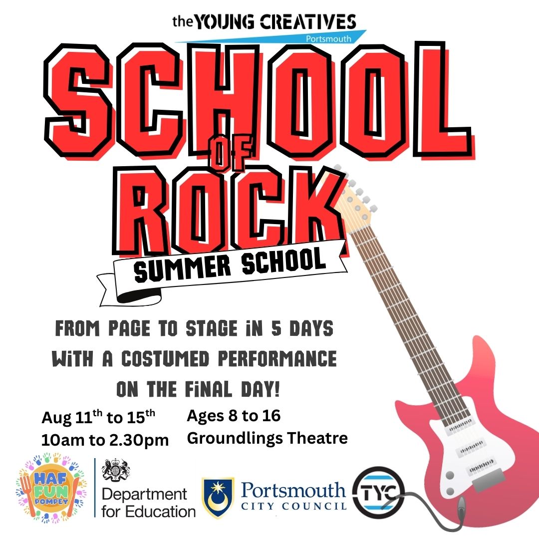 School of Rock! block mentored by The Young Creatives Portsmouth