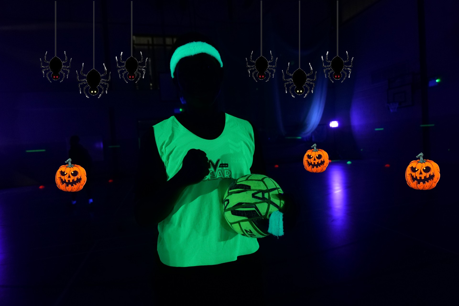 Yo! Active Glow Sports Neon Nightmare block mentored by Wolves Foundation