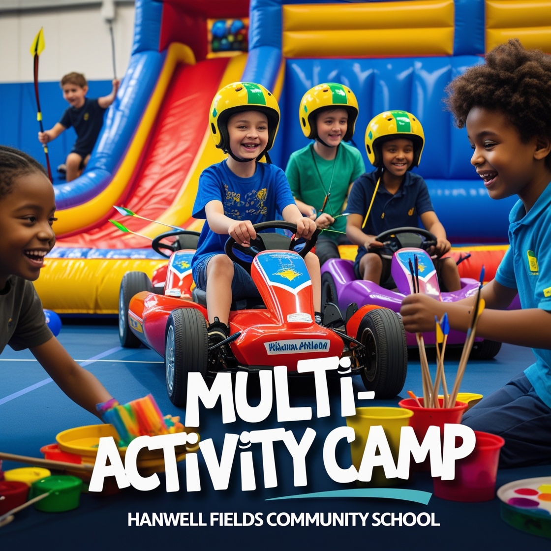 Multi-Activity Camp at Hanwell School block mentored by APF ACTIVITY CAMPS
