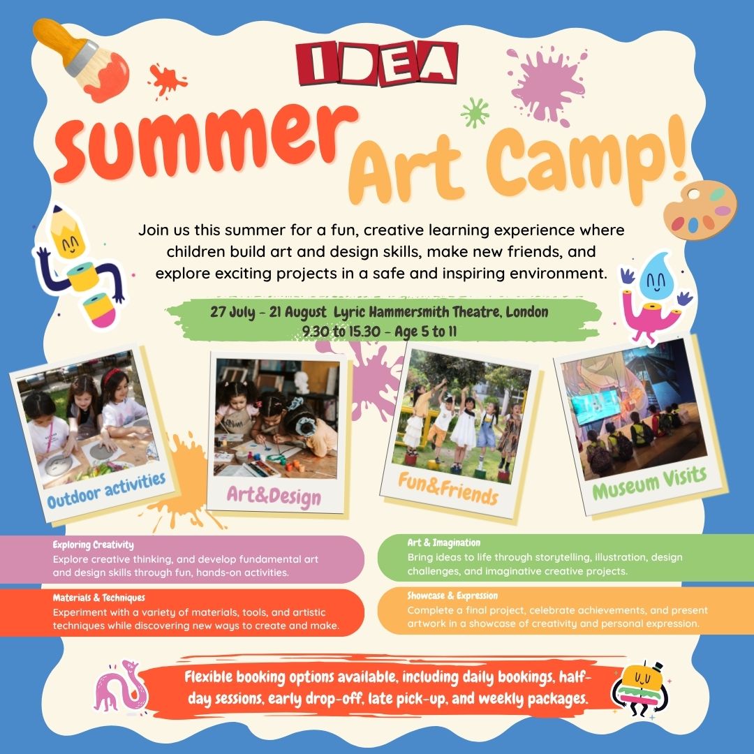 Summer Art Camp @ Lyric! block mentored by IDEA Design Hub CIC