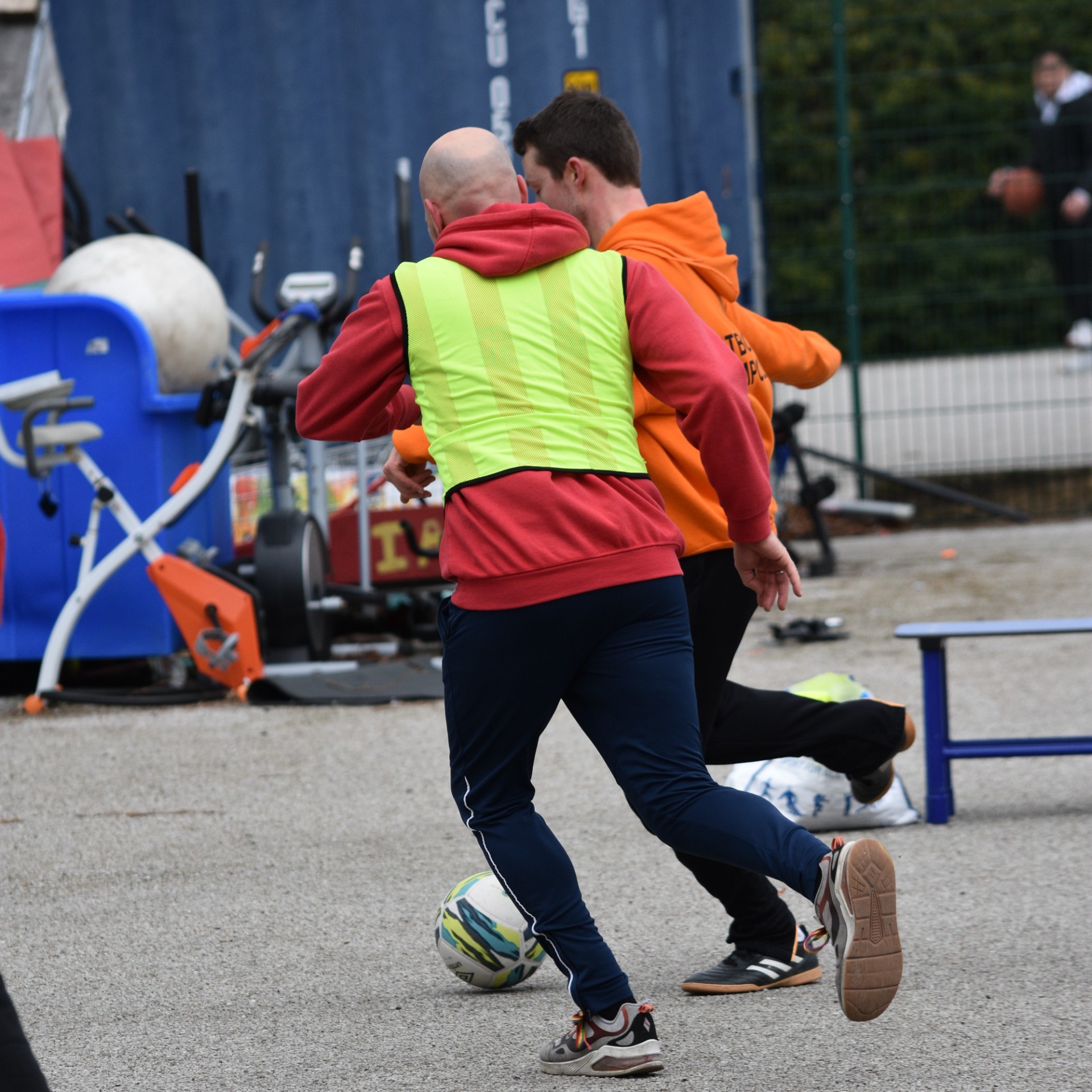 Adult Football block mentored by Defiant Sports