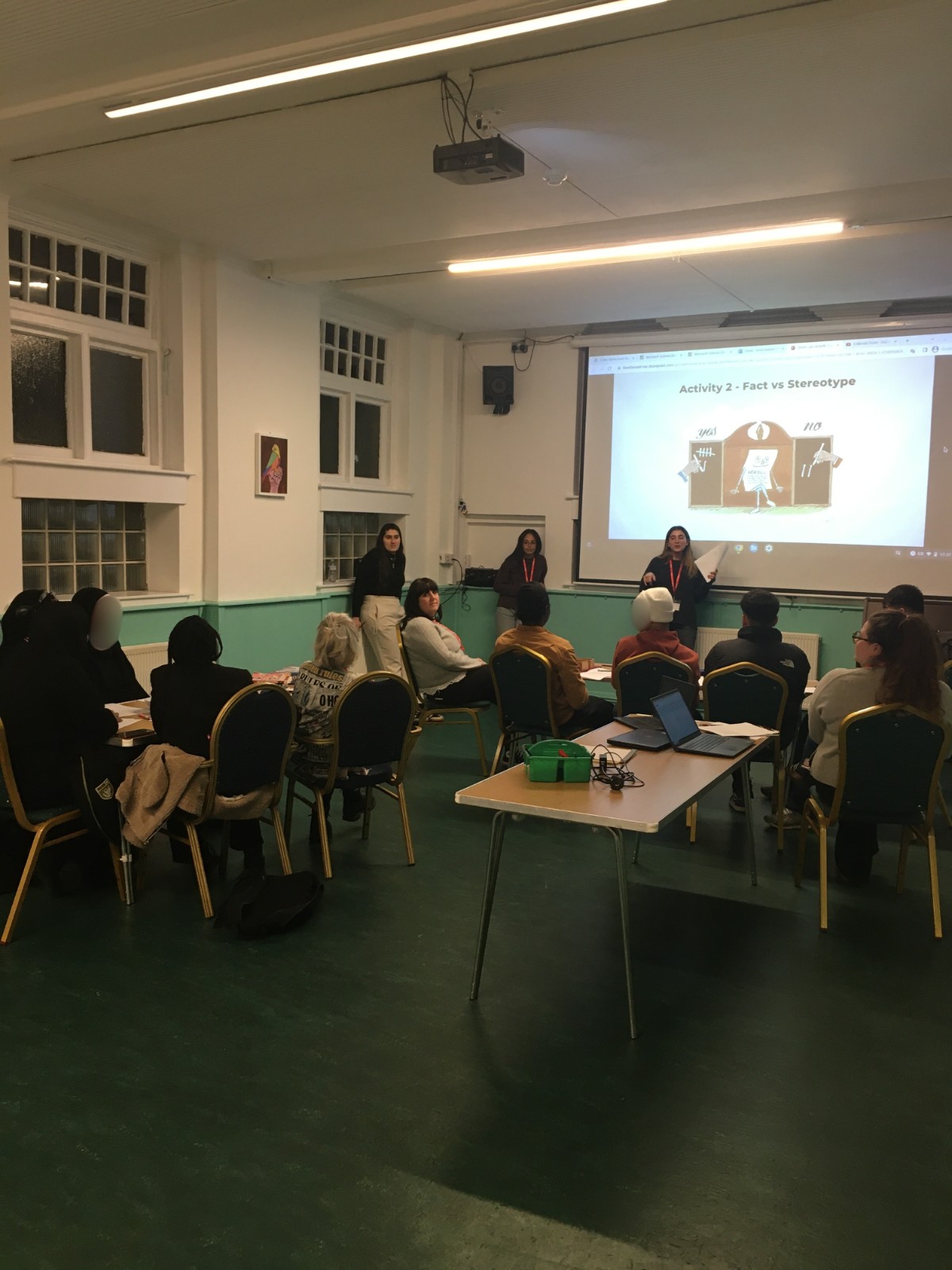Youth Workshop at KLS block mentored by Katherine Low Settlement