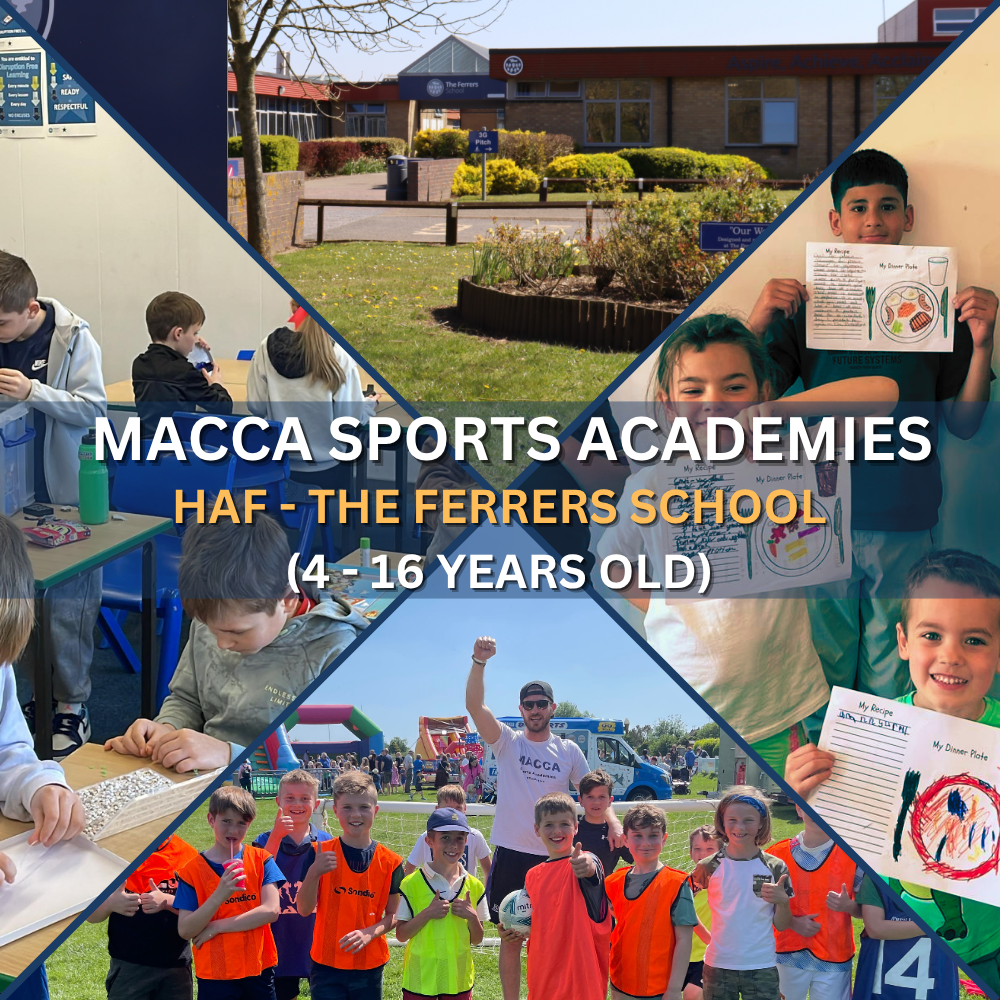 MACCA Sports Academies - Ferrers School block mentored by MACCA Sports Academies