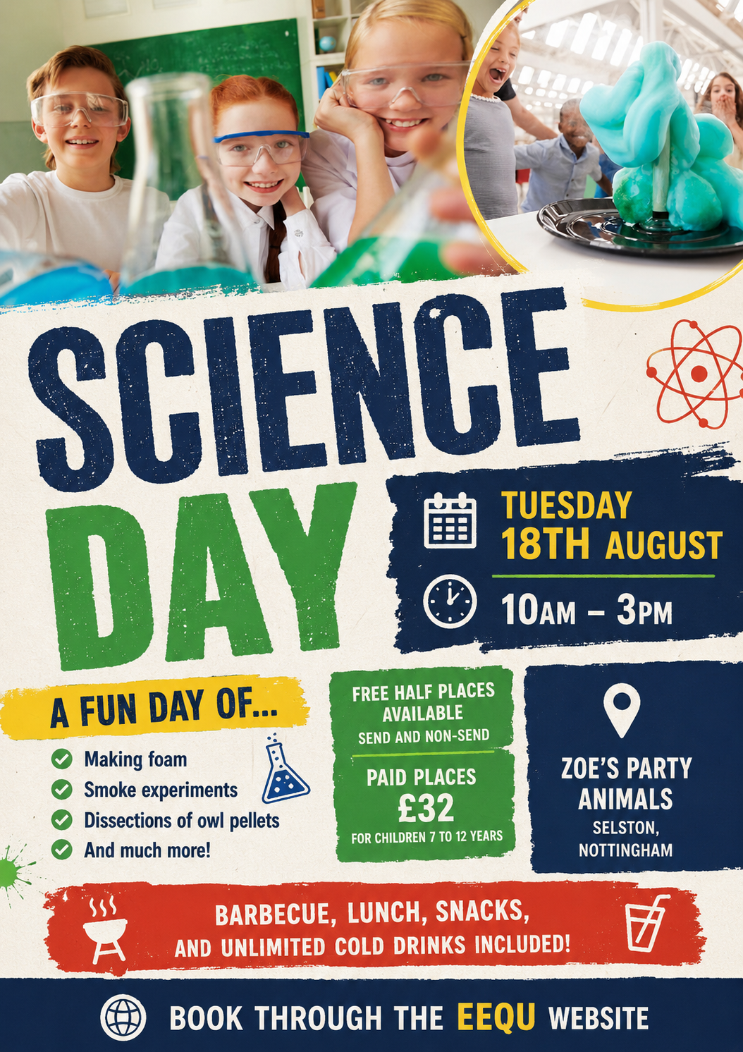 Zoe's Party Animals- Holiday club- SCIENCE DAY - image 2