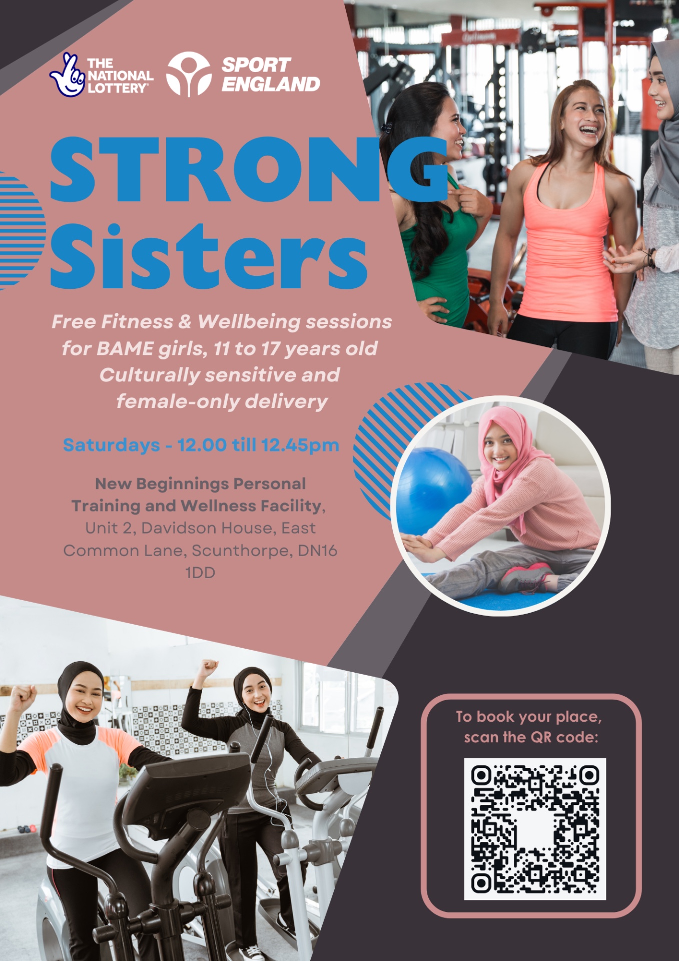 STRONG Sisters block mentored by The MoveMENt New Beginnings C.I.C