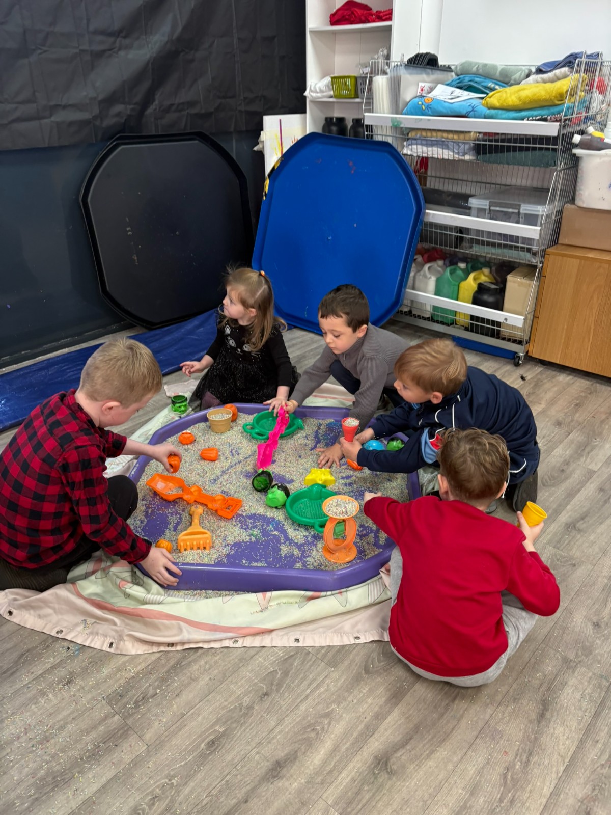 Winter HAF at Artspace block mentored by Science Buddies