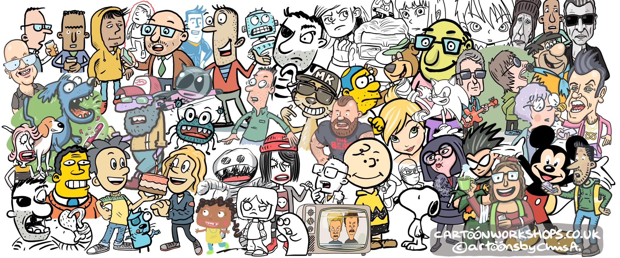 Kindi Famili | Cartoon workshop! block mentored by Project Indi