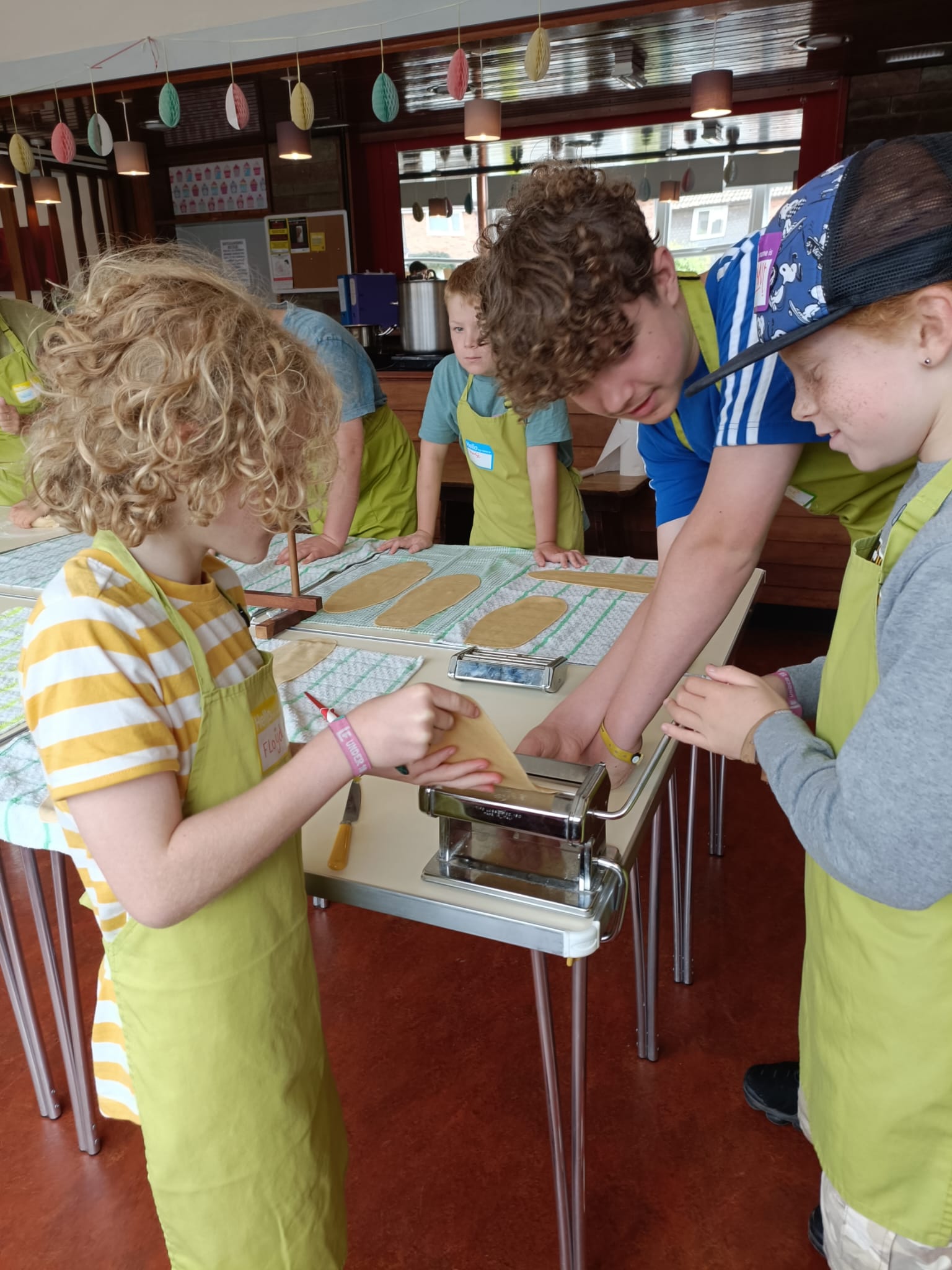 Pasta From Scratch Cook Workshop block mentored by Growing Local CIC