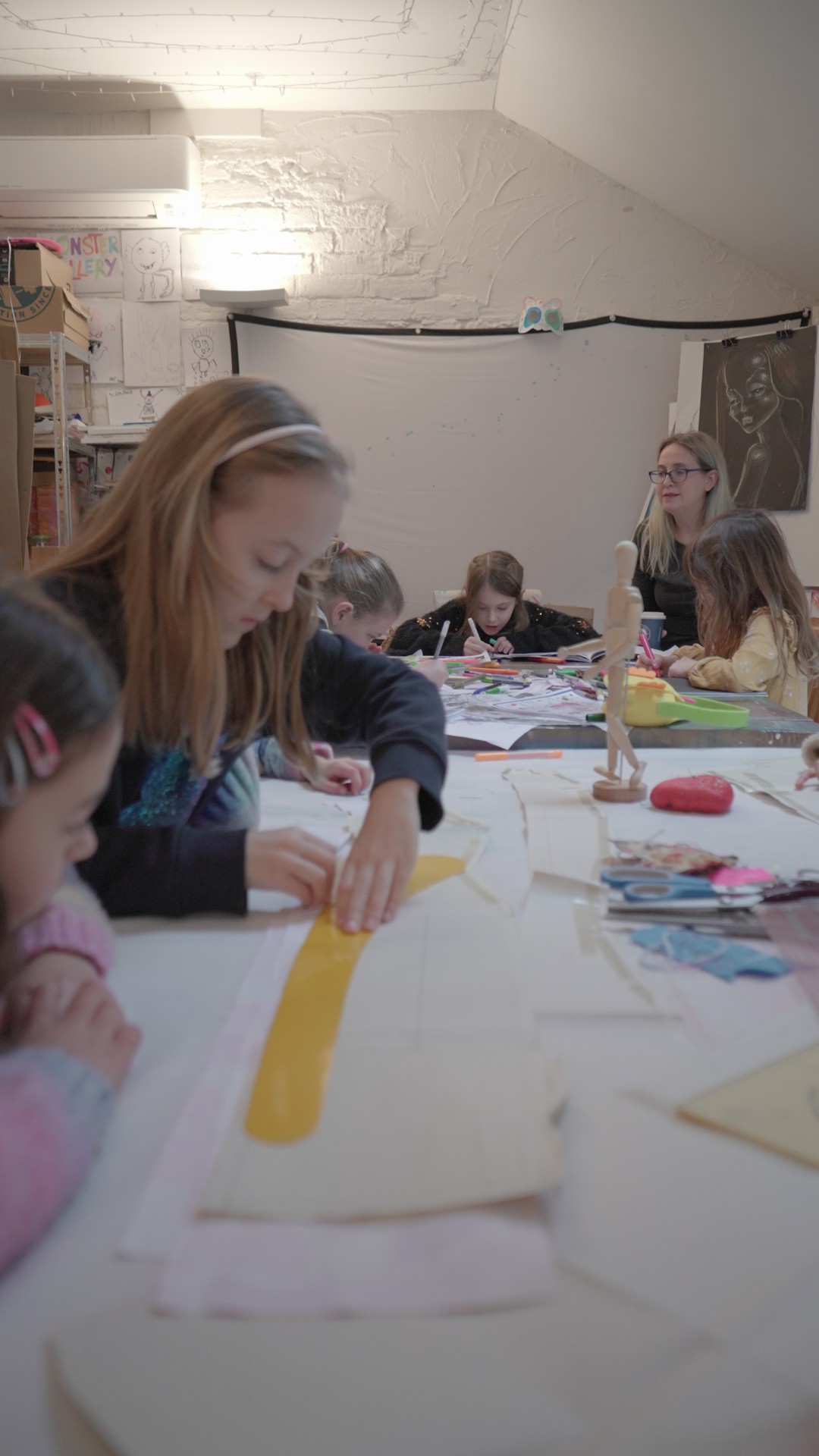 St Andrew's School - Moda Fashion Club block mentored by Marina at Moda Fashion Club
