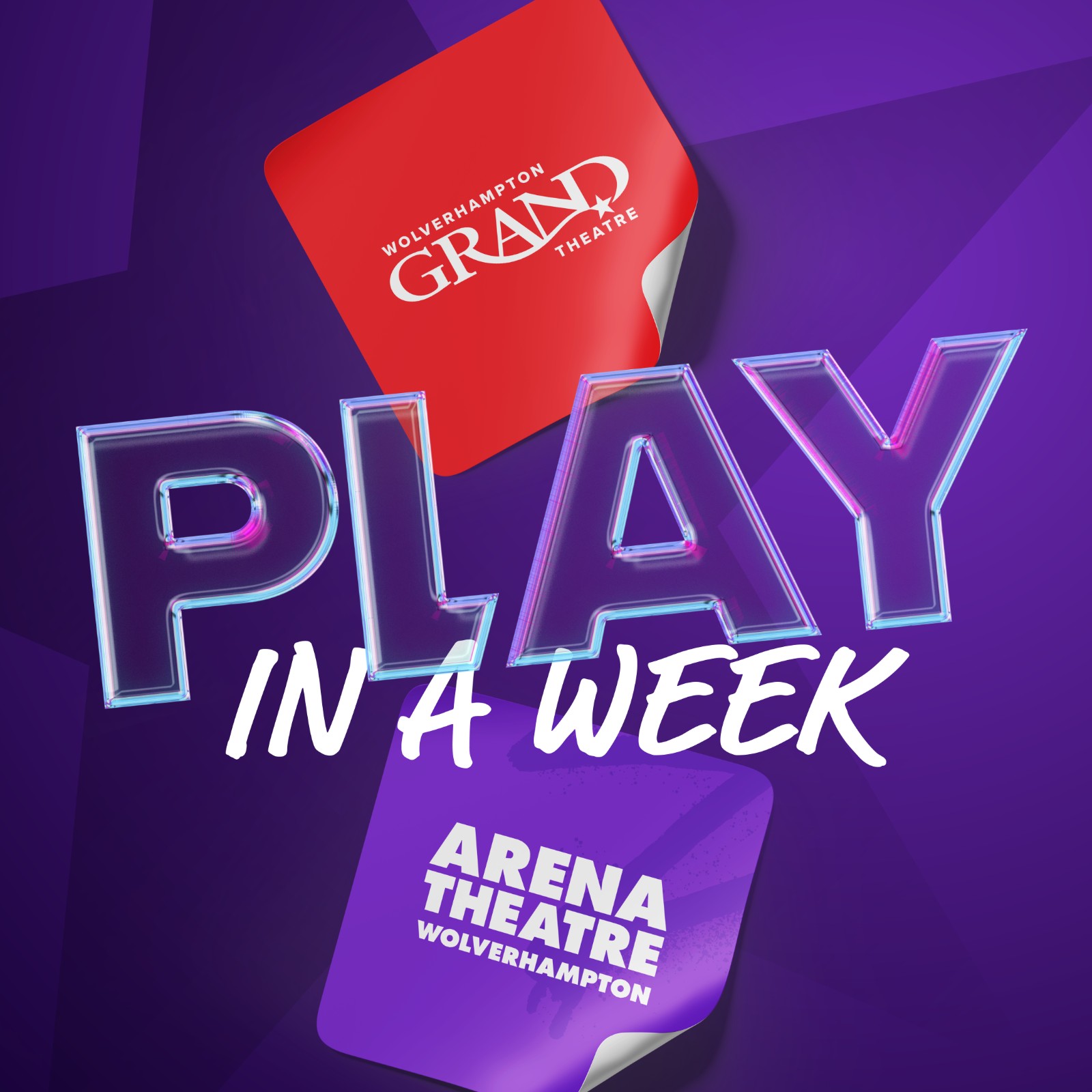 Play In A Week 2026 block mentored by Wolverhampton Grand Theatre