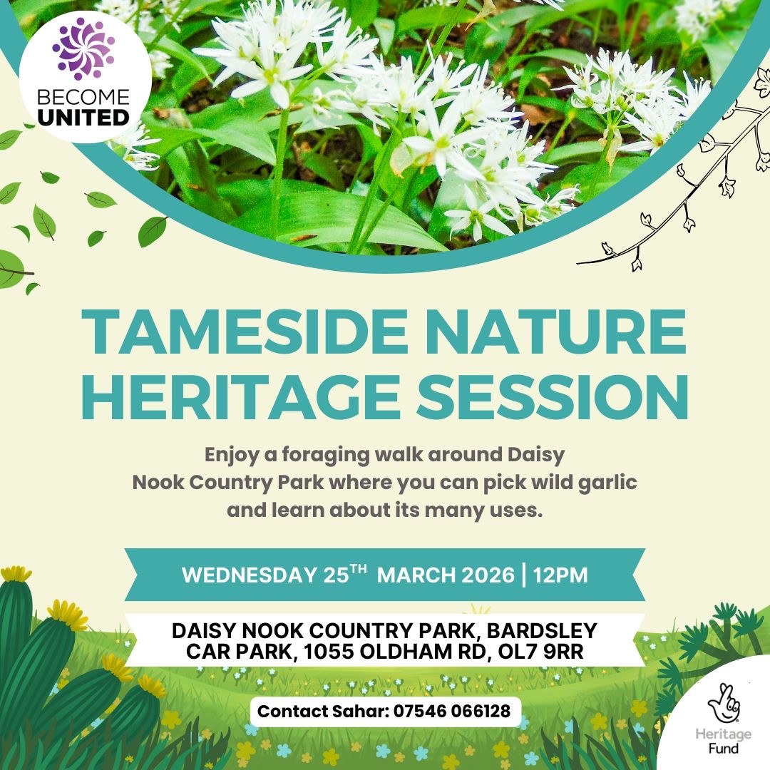 Daisy Nook Foraging walk block mentored by Sticks and Worms