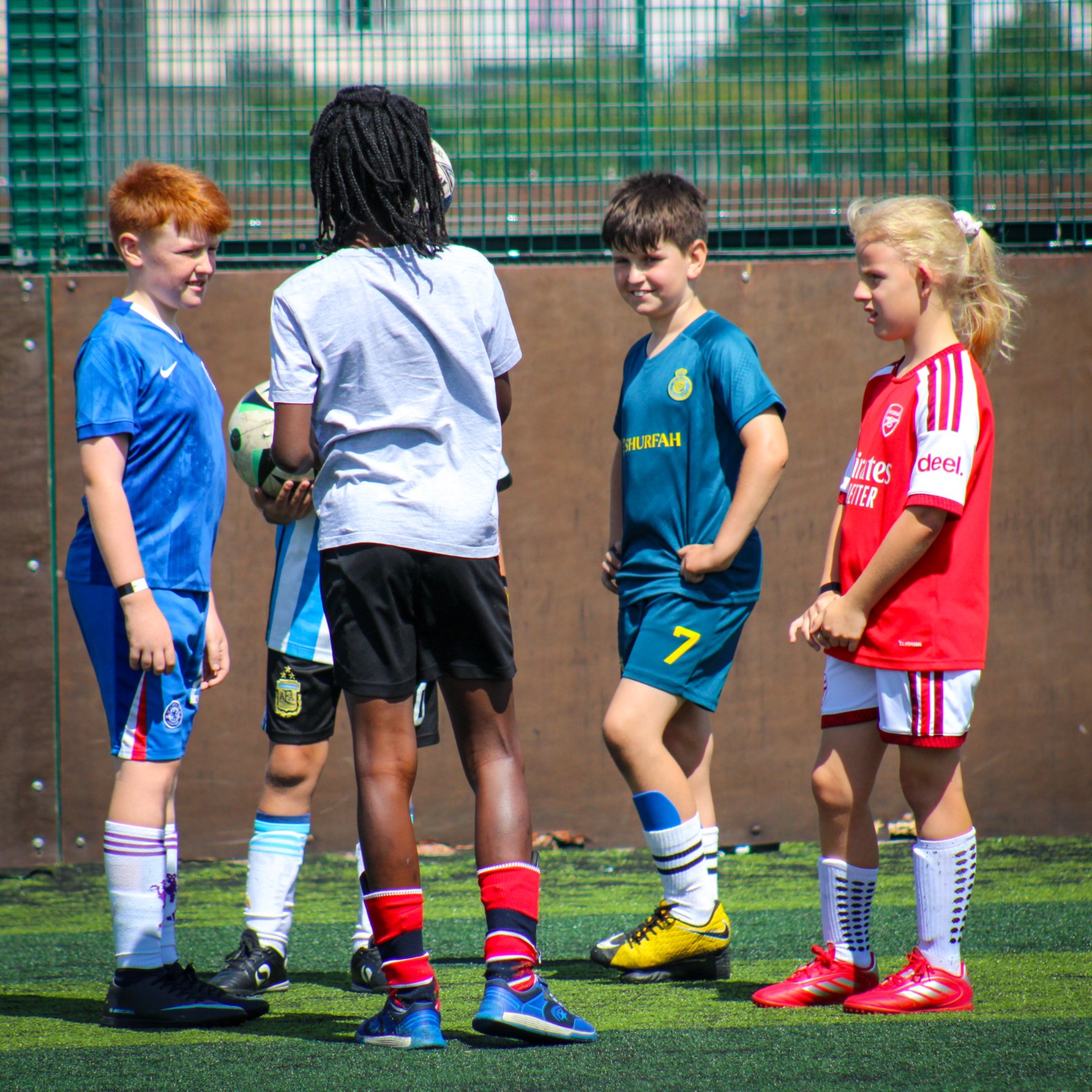 GOALS Chester Make & Move Camp block mentored by Martin Cassidy