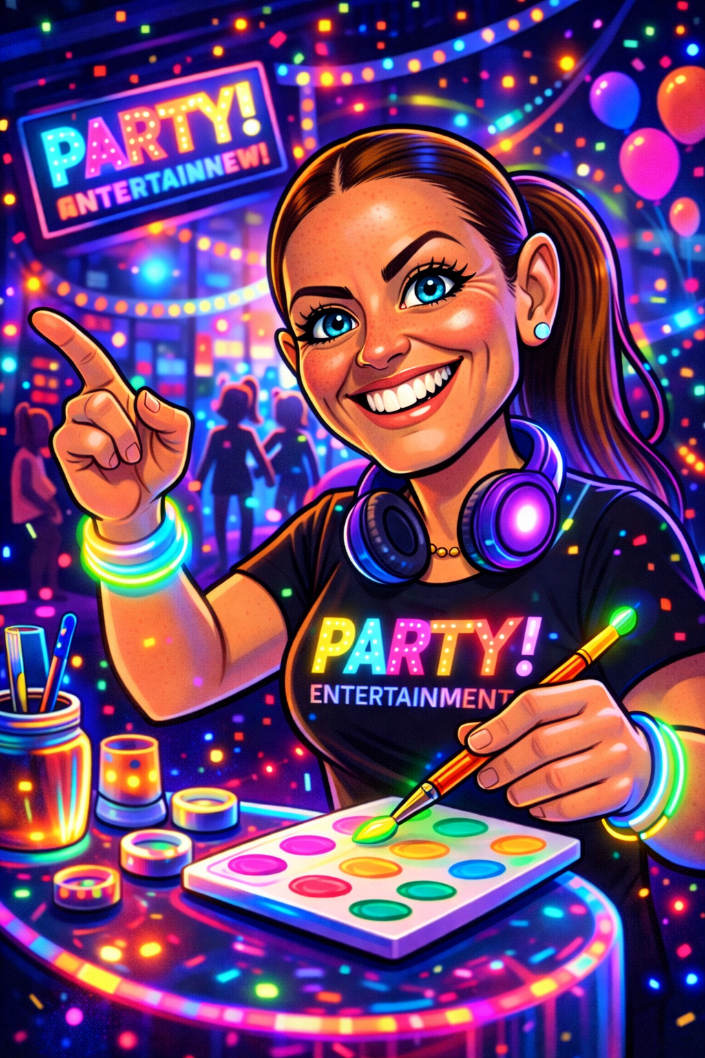 Deluxe Duo - Pamper and Gaming Station block mentored by Deluxe Duo kids parties Ltd