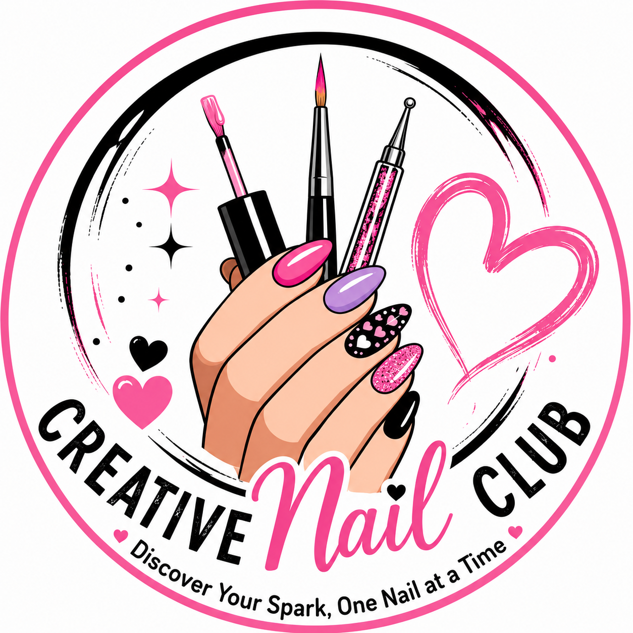 Creative Nail Club - Newcastle-under-lyme block mentored by Spark To Your Success CIC