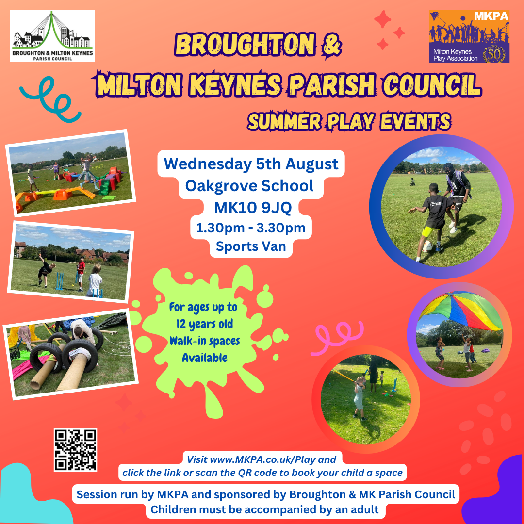 MKPA Broughton Oakgrove School block mentored by Milton Keynes Play Association