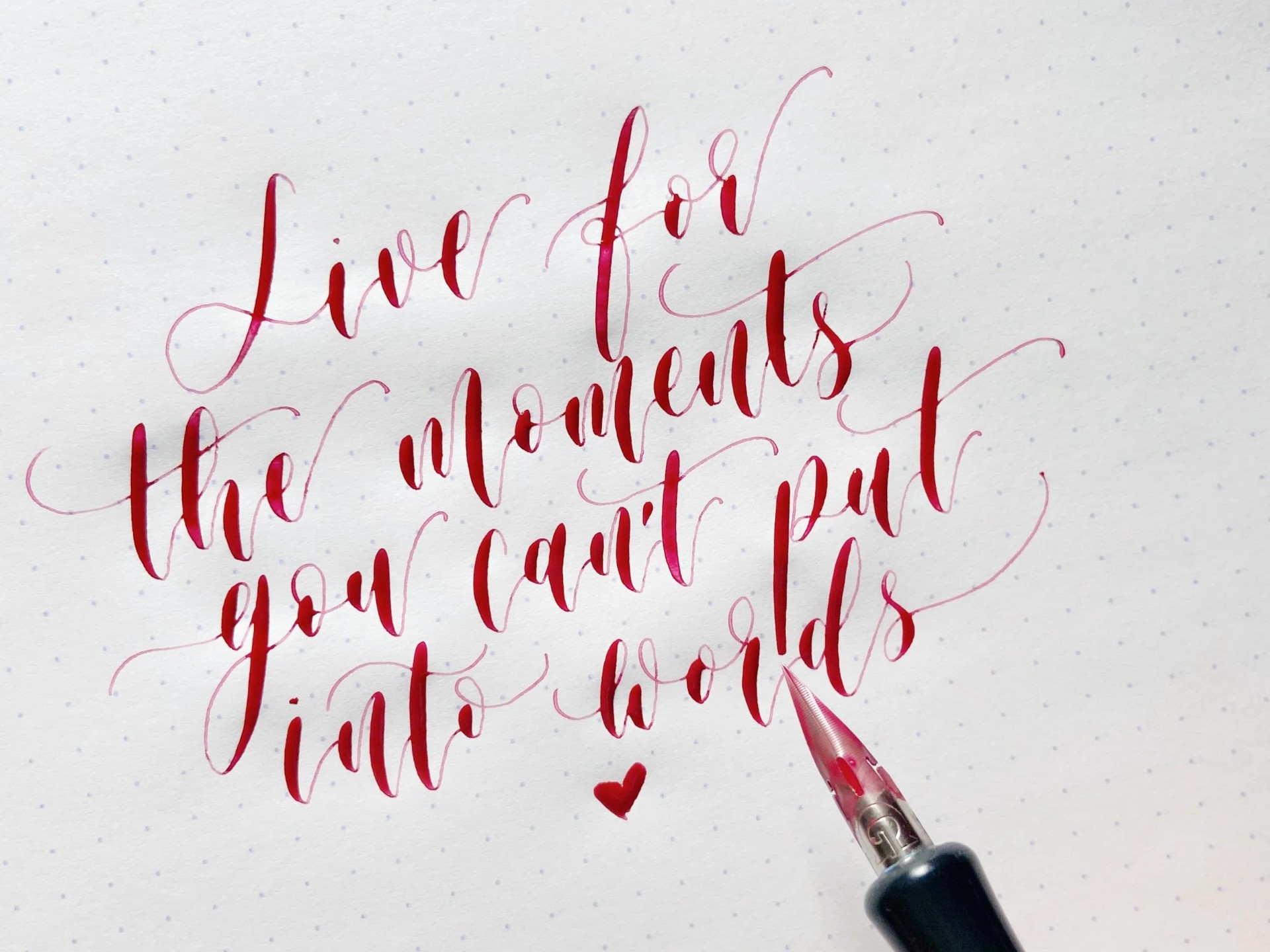 4 Week Dip Pen Modern Calligraphy Workshop - image 2