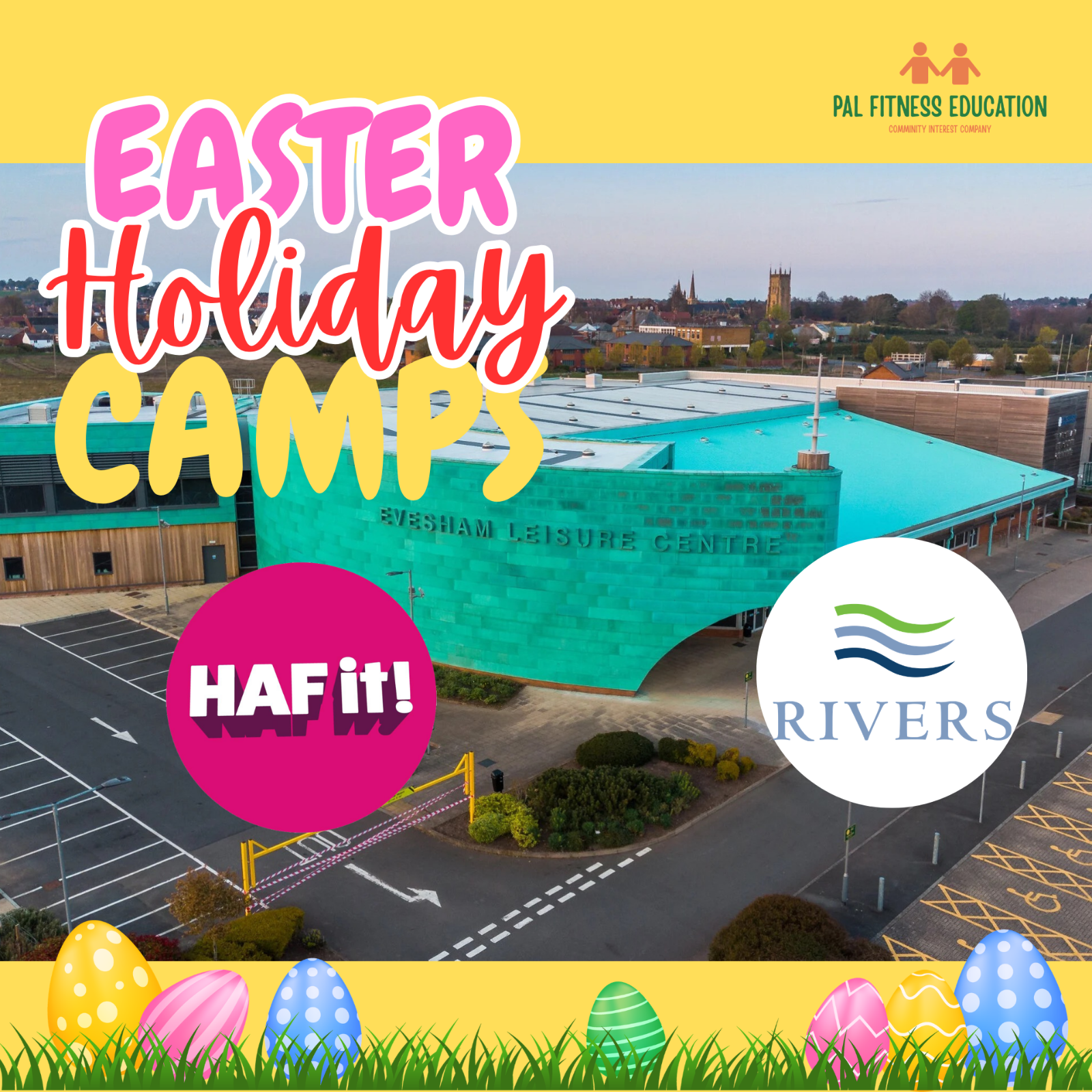 PAL Holiday Camp @ Evesham Leisure Centre block mentored by PAL Fitness Education CIC