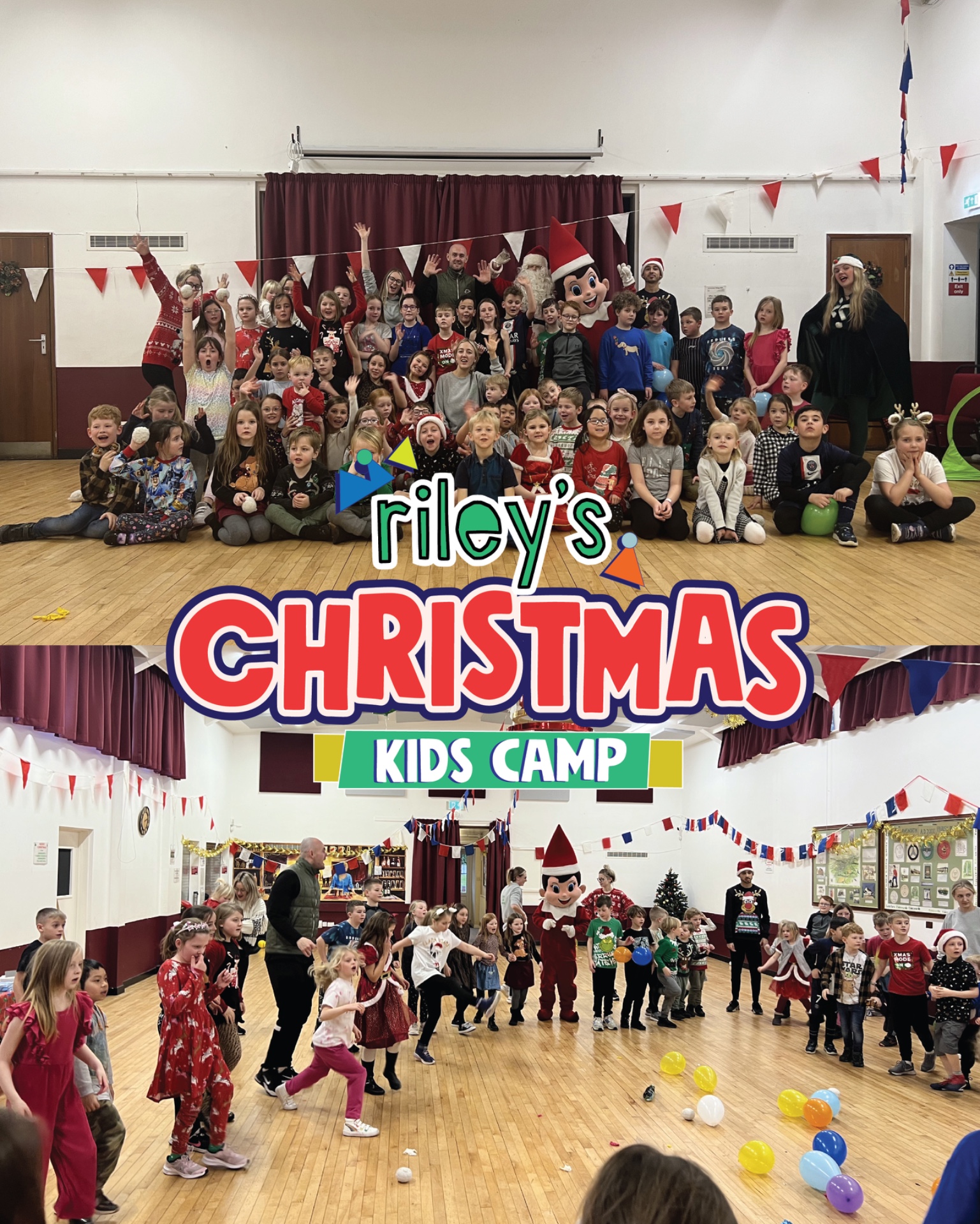 Christmas CRACKER @Hollywell Primary block mentored by Riley's Kids Camps