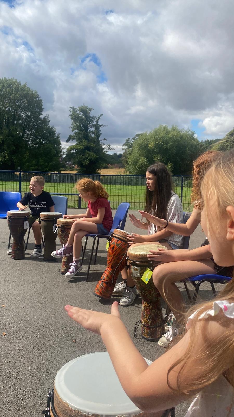 Bromsgrove Summer Holiday Club block mentored by YMCA Worcestershire