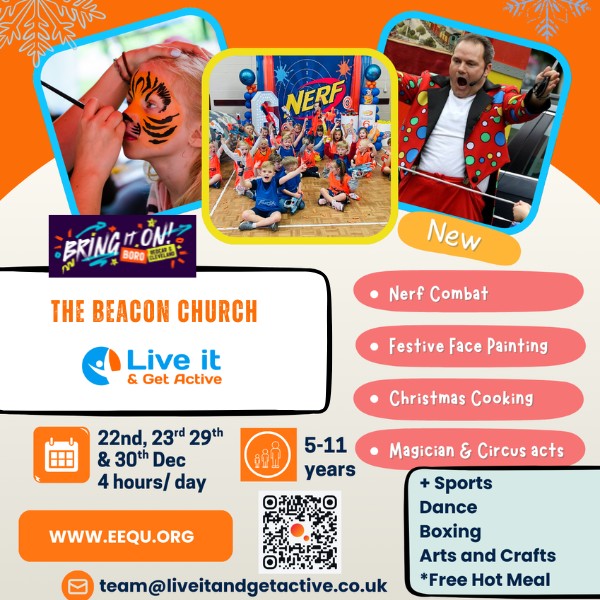 The Beacon Church Festivity, Sports & Games block mentored by Live it & Get Active CIC