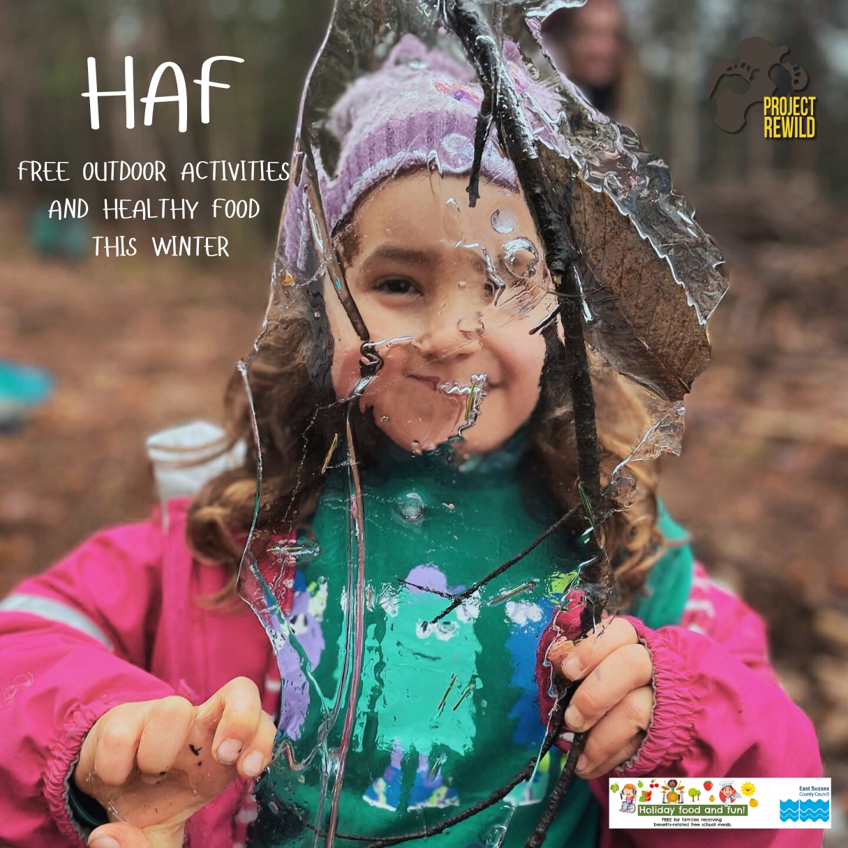 HAF Woodland Days -Churchwood  block mentored by Project Rewild