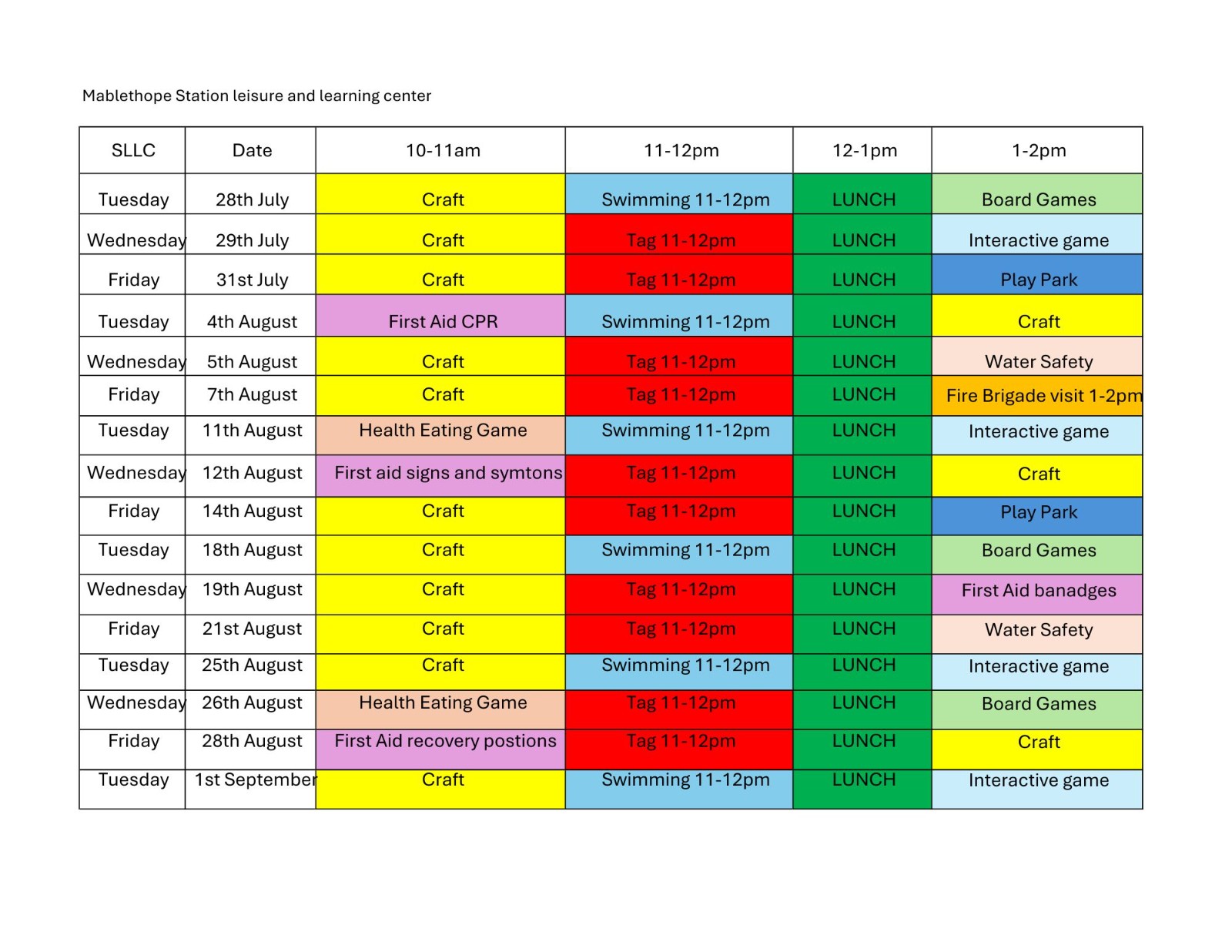 Station Leisure Centre | Primary HAF Sessions - image 2