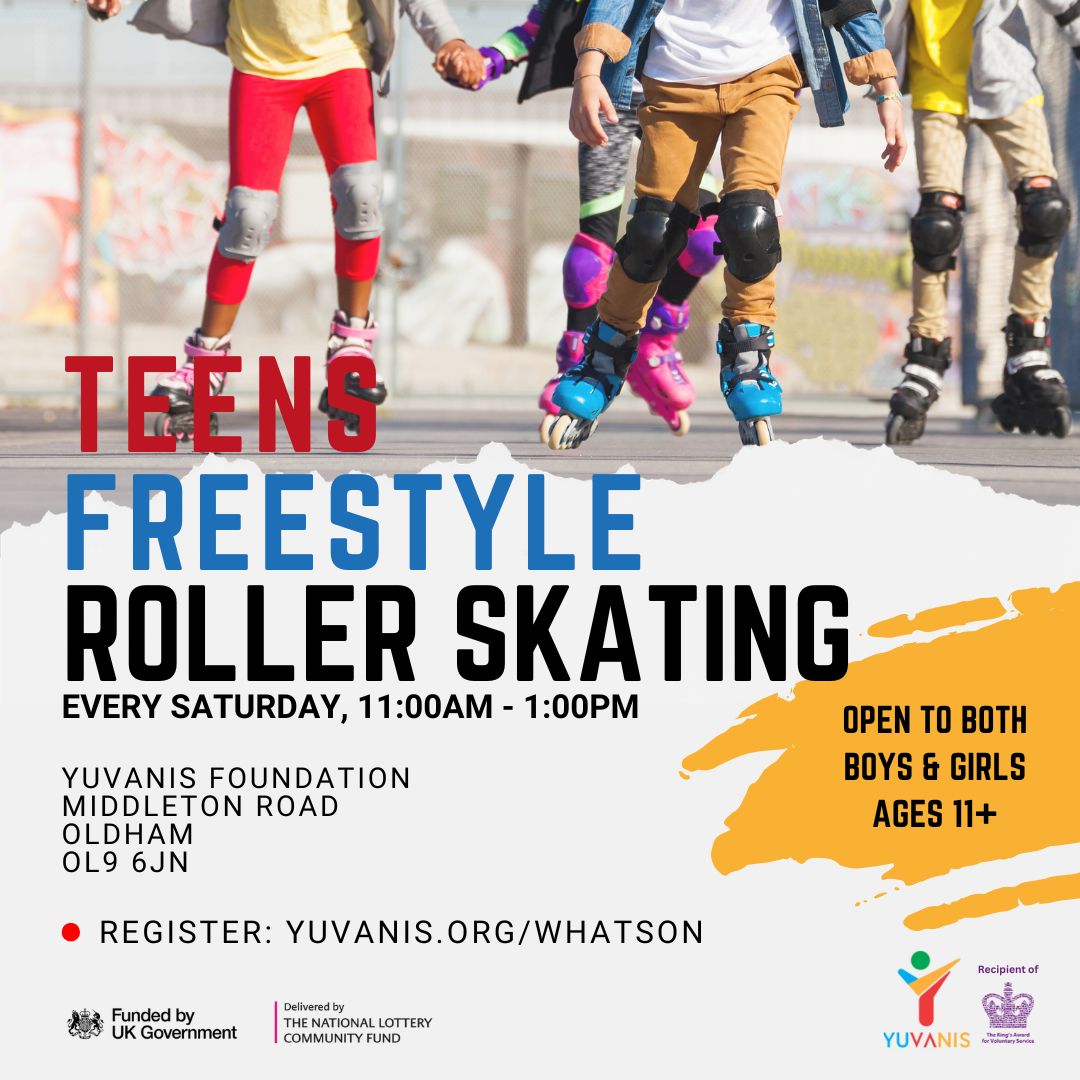Teens Freestyle Roller Skating block mentored by Yuvanis Foundation