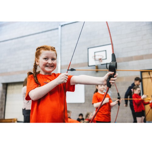 St Gabriel's Catholic Primary HAF block mentored by Cleveland School Sport Partnership CIC