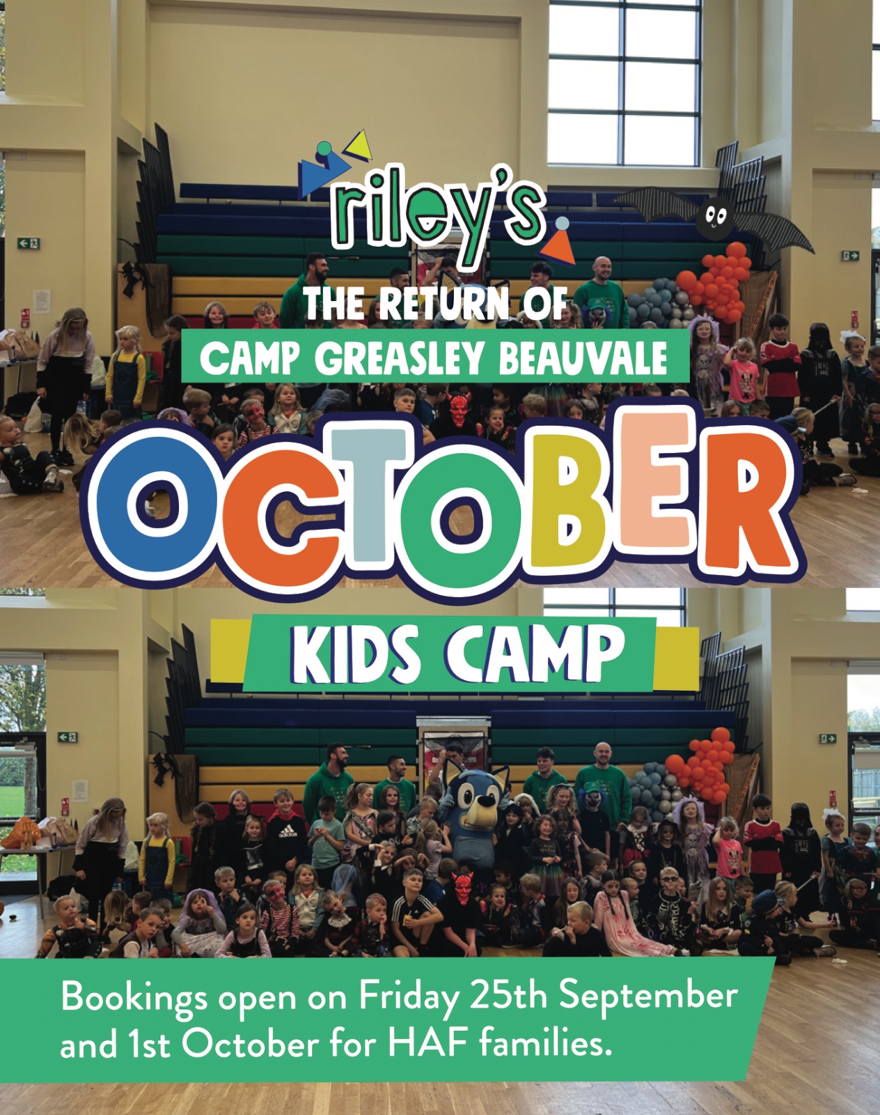 SPOOKY FUN @ Greasley Beauvale block mentored by Riley's Kids Camps