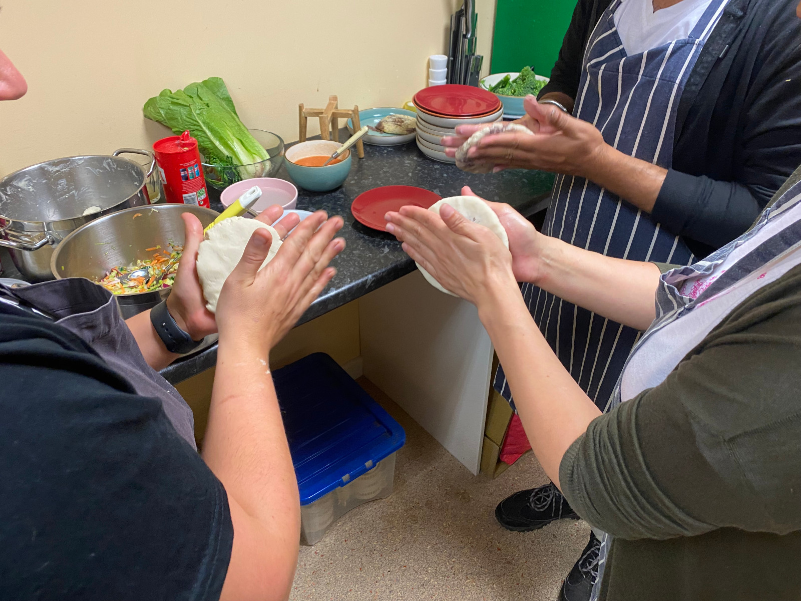 Global Kitchen Cooking Workshop Weston block mentored by RWNS