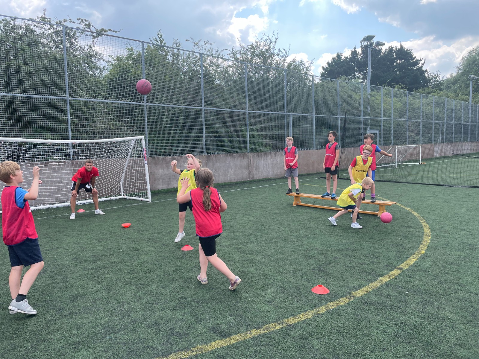 Shaw Lane May Activities block mentored by Active Barnsley