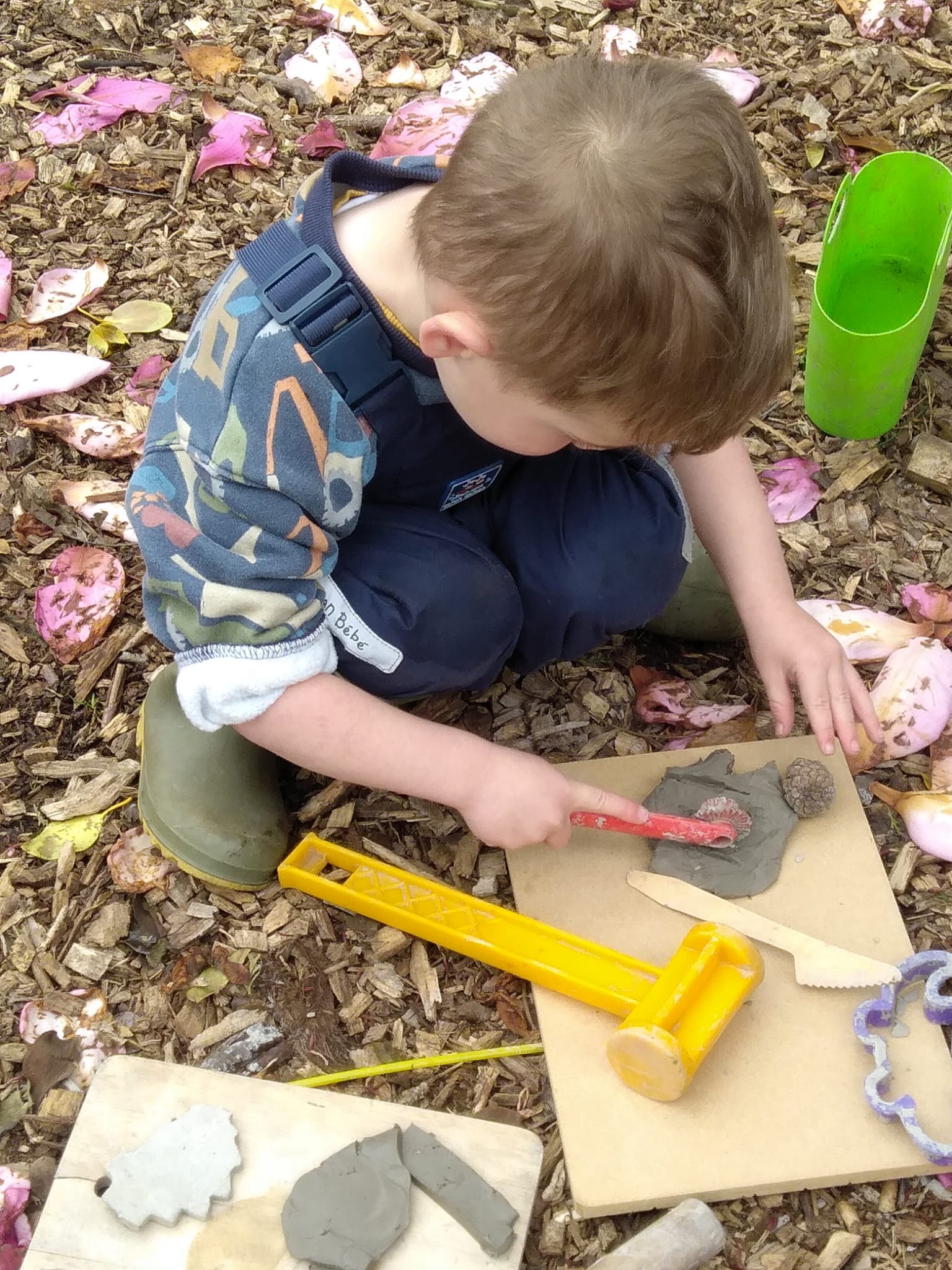 1/2 Term Family Fun Singleton Park block mentored by Forest School SNPT