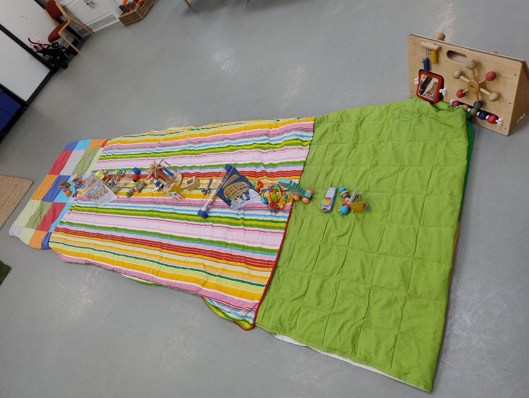 Multiple Births Stay & Play block mentored by Pippa Healy