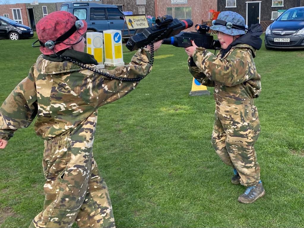 The BEST Outdoor Laser Tag - HAF Funded ✅ block mentored by Urban Battlefields