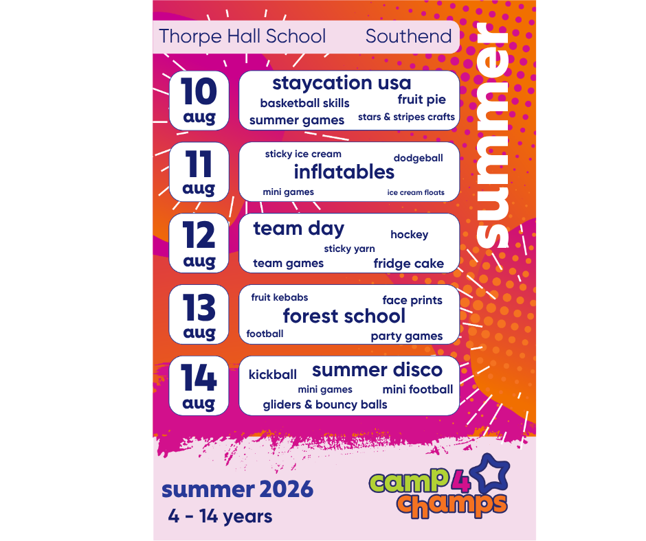 Camp 4 Champs - Thorpe Hall School - image 4
