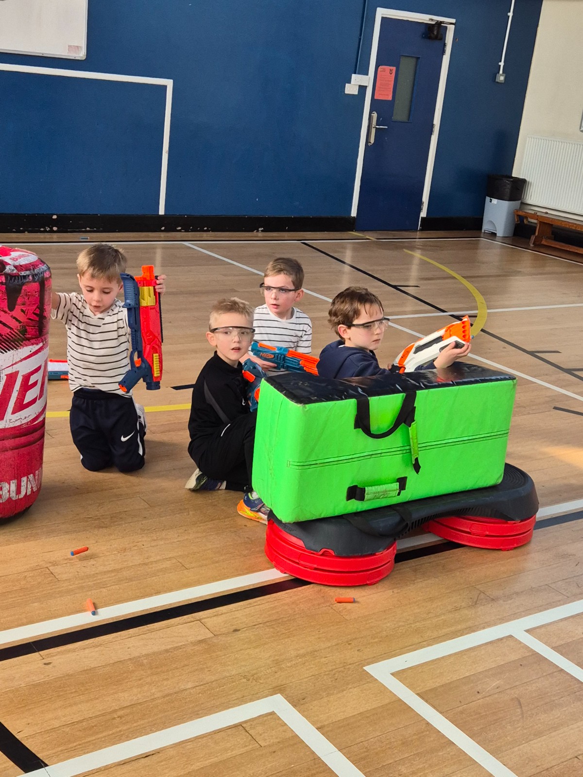 BNHF -All Stars Nerf games @Aylsham sports hub block mentored by Aylsham Sport Hub