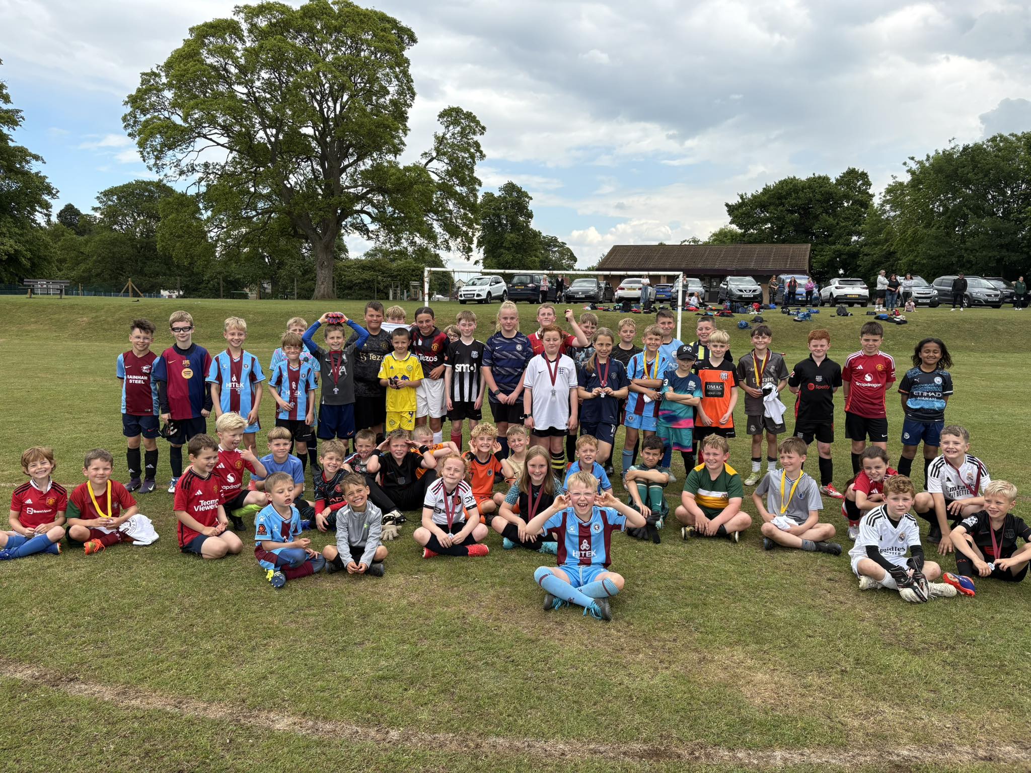 Football Camp @Scawby Playing Fields block mentored by The Iron Foundation