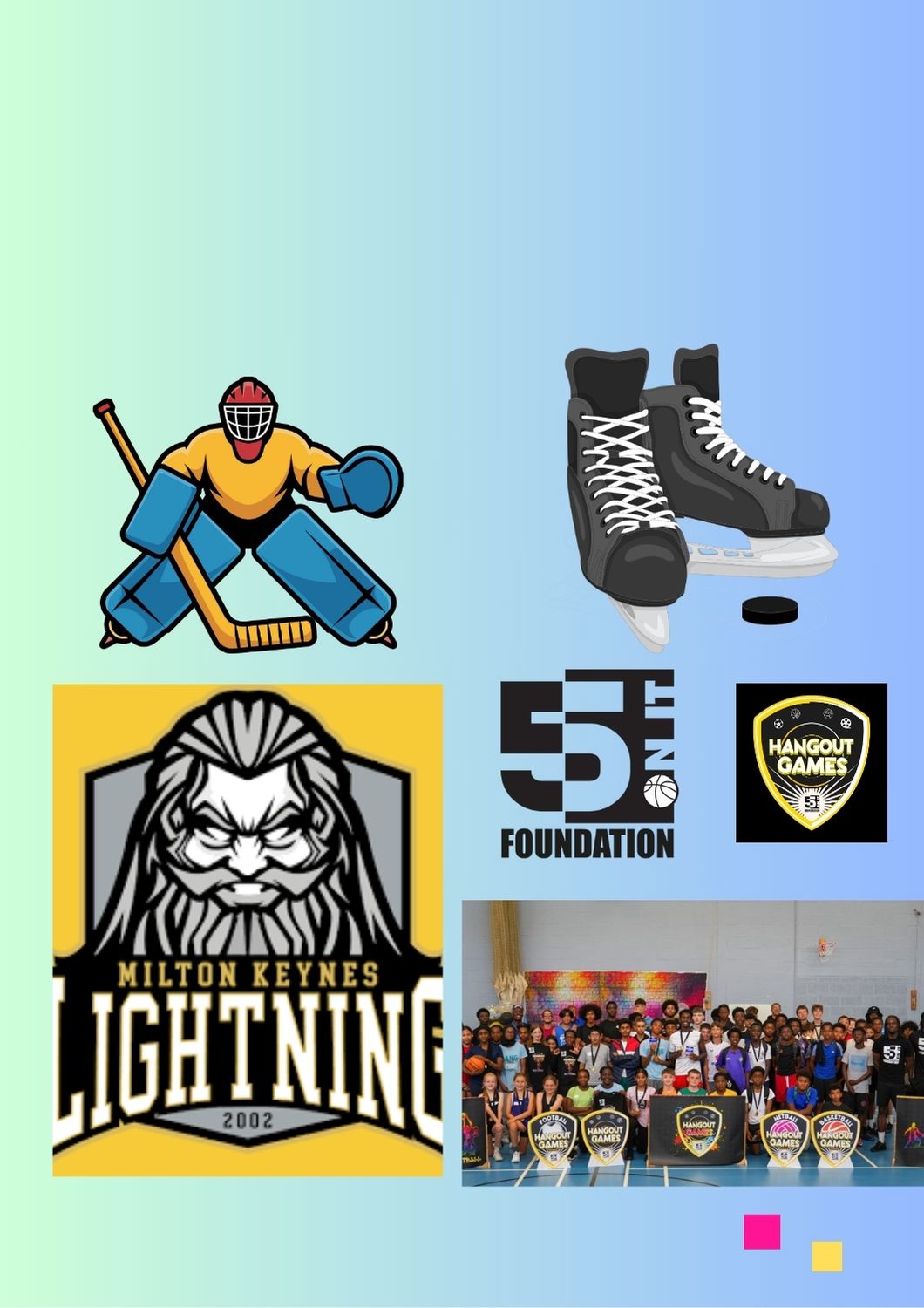 HANG OUT TRIP TO SEE MK LIGHTNING block mentored by 5 On It