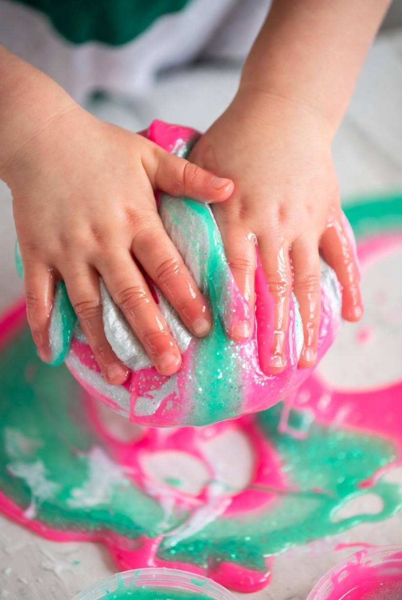Super Slime Time! block mentored by Fairkytes Arts Centre