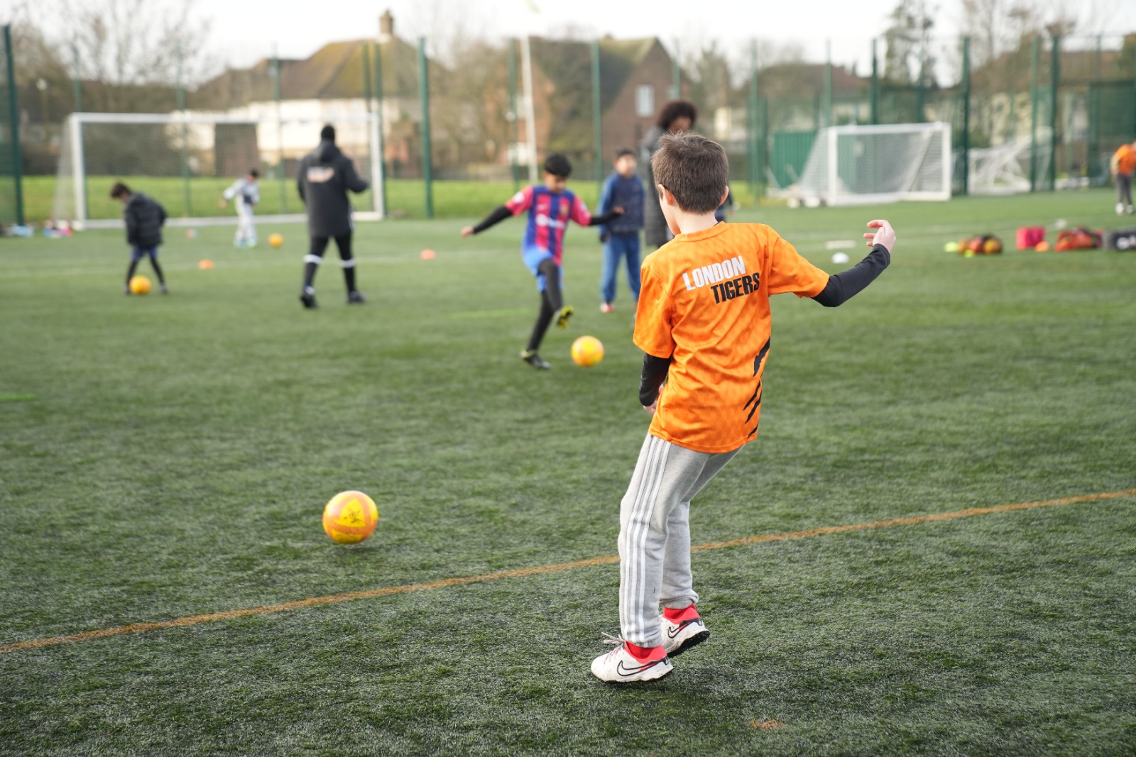 Tigers Multi-Sports Camp block mentored by London Tigers