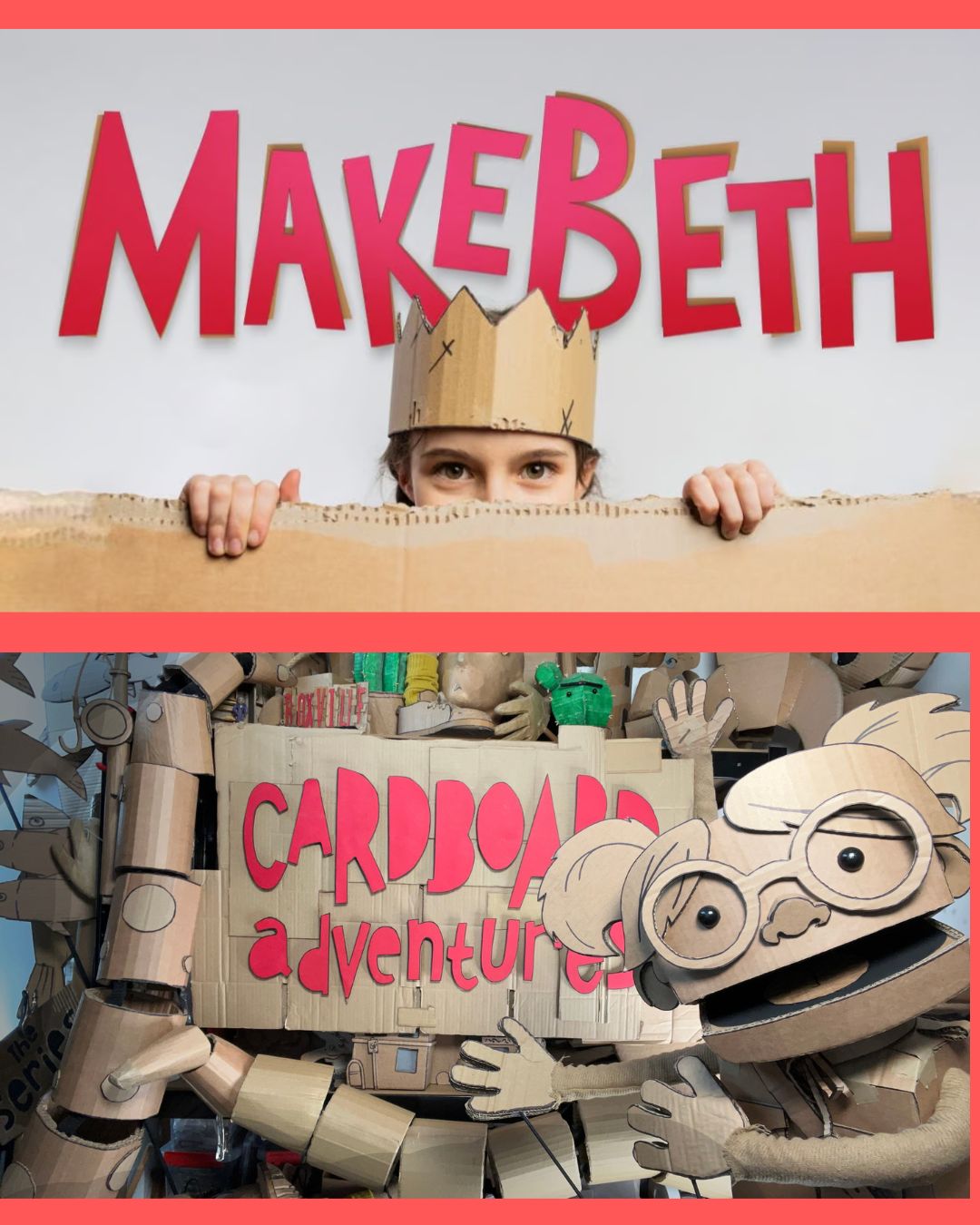 Cardboard Adventures - Makebeth block mentored by Landmark Theatres Ltd
