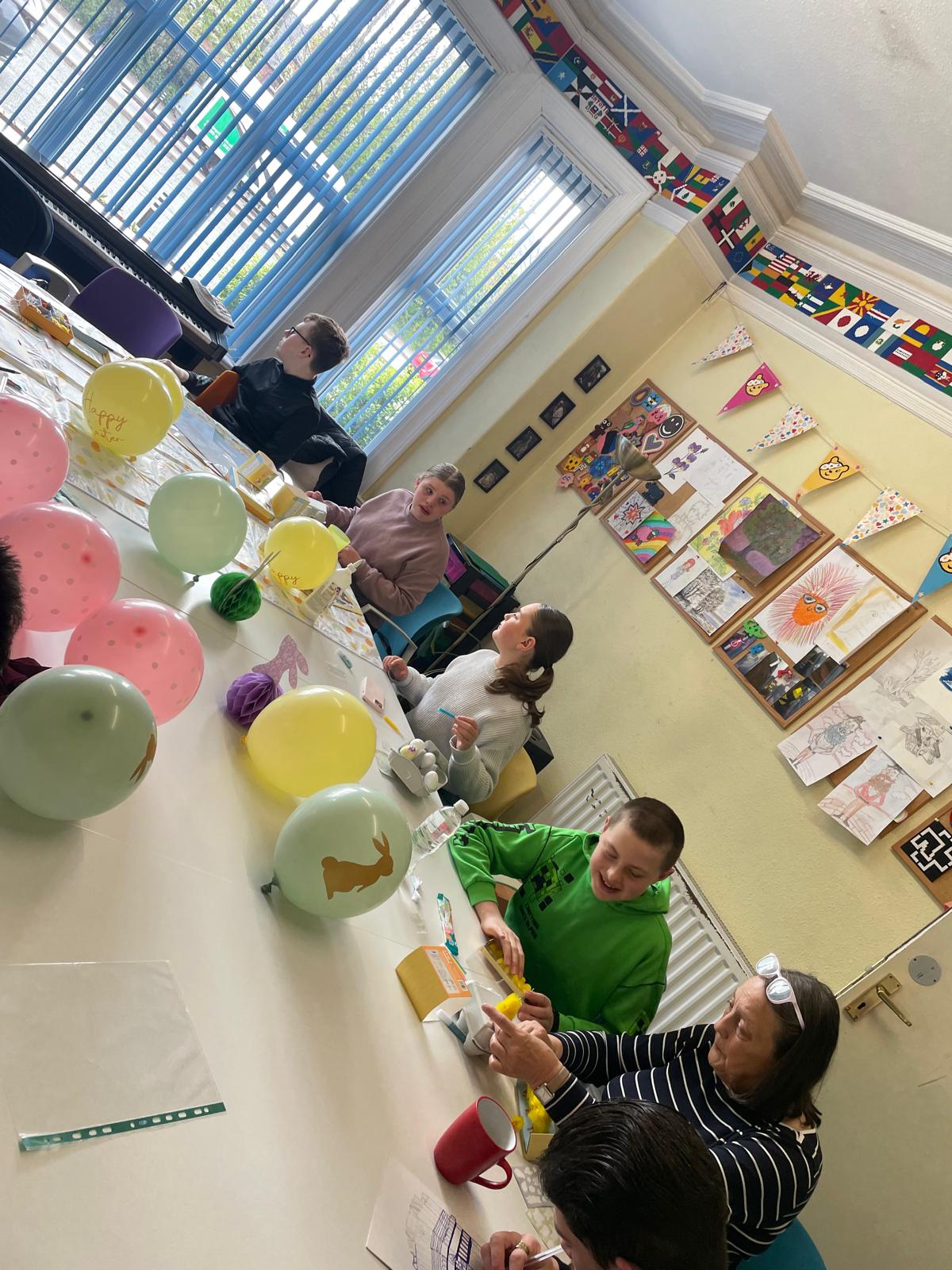 Salford Autism Youth Club - I AM block mentored by I AM Celebrating Autism in Greater Manchester