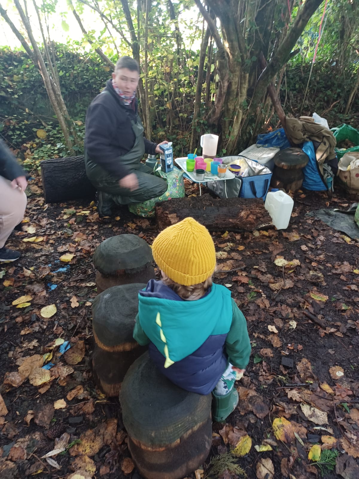 Lon Las Seedlings Block block mentored by Forest School SNPT