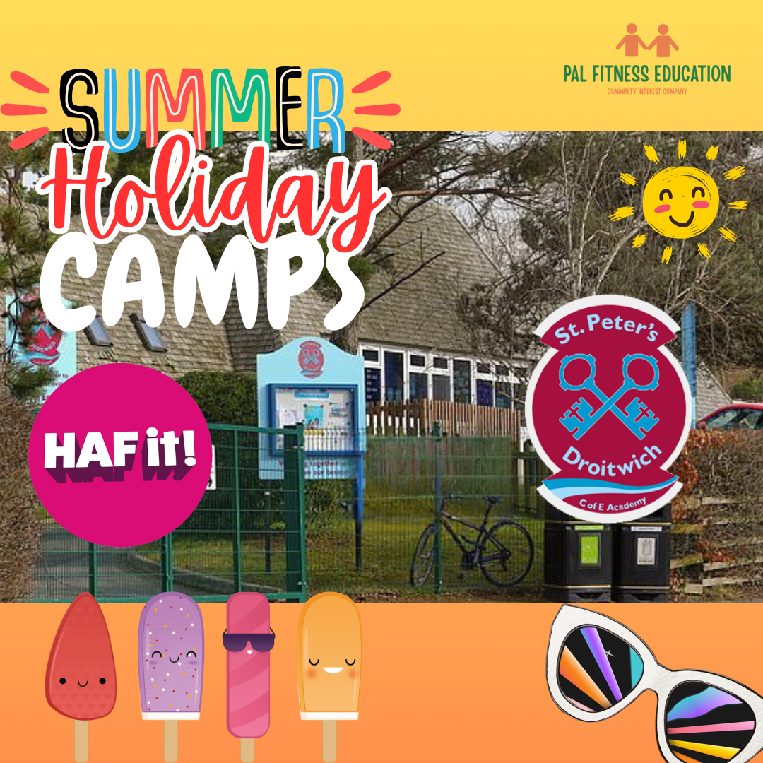 PAL Holiday Camp @ St Peters Droitwich block mentored by PAL Fitness Education CIC
