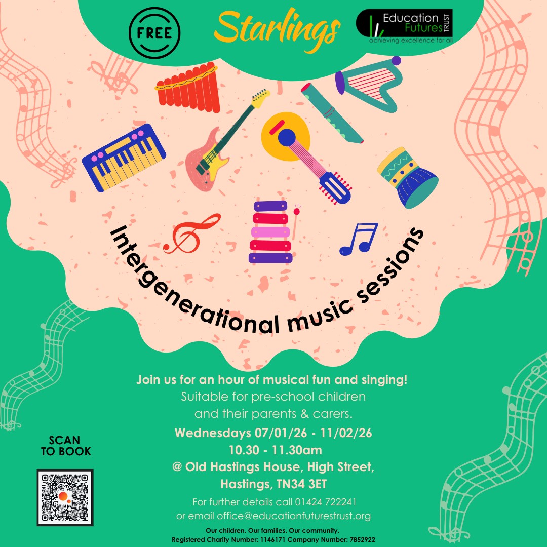 Starlings Music Group Intergenerational block mentored by Education Futures Trust 